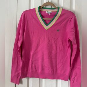 Lilly Pulitzer Bright Pink Knit Top